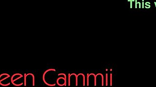 Black tgirl pop queen cammii performs in cute long hair style 😍