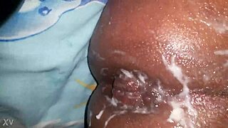 Big Toy Stretching My Tight Ass Wide