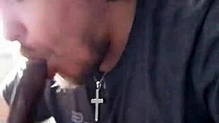 That time a dude handled a big black cock like a pro. It was wild watching him go at it.