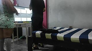 Friend caught in the act with wife by her on webcam to pimp out to a technician