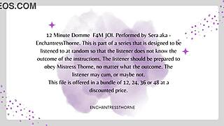 F4m femdom joi with jerk off instructions