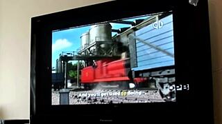 Thomas and friends sing karaoke on webcam bondage