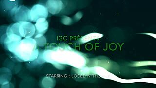 Redhead cartoon babe gropes big black cock with intense joy.