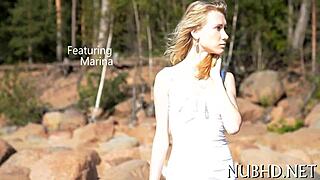 Petite teen struggles with a huge black dick in tight wet pussy. She gasps at every thrust.