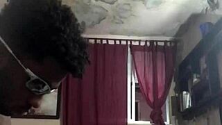 Muleque Da Quebrada Feels Intense Emotions In Interracial Gay Gloryhole Blowjob With Big Black Monster Cock Bareback Public