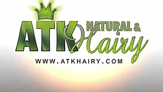 Hairy Blonde Model Fingers Her Juicy Cunt Hard