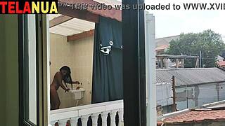 Undercover filmed mixed race sexual relations with a shapely Brazilian girl