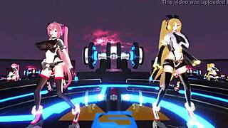 3d animated blowjob with big boobs in hardcore hentai action