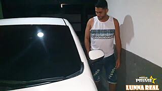 marido corno watches wife with thales milleto in intense scene