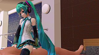 Hatsune Miku Rides Hard in Wild Cowgirl Action!