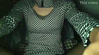 Crossdresser In Pantyhose Receives Handjob And Cums