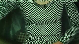 Crossdresser In Pantyhose Receives Handjob And Cums