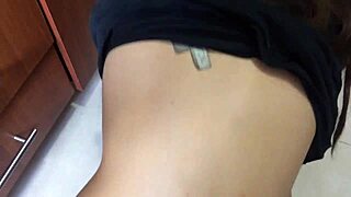 I am the sexy brunette maid who fucks my boss's dick passionately.