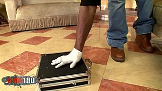 Ugh, got slammed hard by giant dick, man!