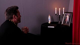 destiny cruz dominates in femdom sex with ass and foot worship