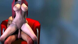 Harper and Reilly: Lovely sinful and sexy attractive 3D cartoon babe with large attractive breasts