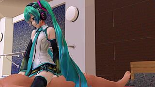 Hatsune Miku Rides Hard in Wild Cowgirl Action!