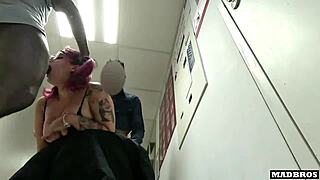 'fuck me in the laundry,' she begs.