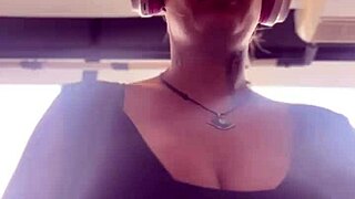 Blonde Brazilian Gym Sweating Small Waist Big Tits Gaping Farting Brown Eyes