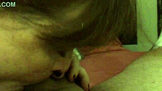 Granny carmen sucks cock deepthroat in closeup pov!