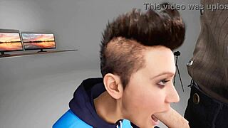 deepthroat quick blowjob 3d porn anime hentai animation trailer 😈