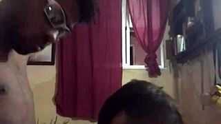 Muleque Da Quebrada Feels Intense Emotions In Interracial Gay Gloryhole Blowjob With Big Black Monster Cock Bareback Public