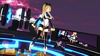 3d animated blowjob with big boobs in hardcore hentai action