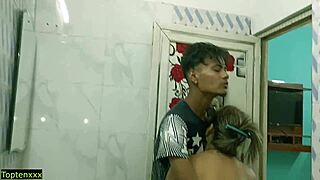 Hot Bhabhi Teen Devar in Intense Indian Sex