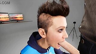 deepthroat quick blowjob 3d porn anime hentai animation trailer 😈