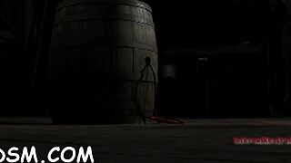 lovable brunette darling casually sits on her huge fake penis while exploring wild fetish toys.