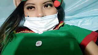 This beautiful ladyboy is keen to show off her beautiful body, and her vaginal area