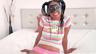 Putalocura - Nicky's Huge Tits in Dirty Interracial Cum Play