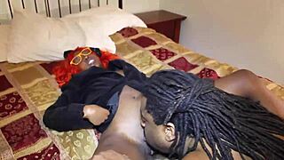 Ebony Teen Cassidy Cash Gets Drilled By Step Dad!