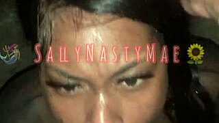 Feel the thrill of giving locals a show on the beach with big black cock.