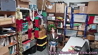 Real Redhead Gets A Massive Facial!