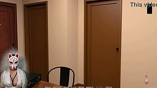 Blonde Babe In Race Of Life Smothers With Big Tits And Chokes In Masked Game