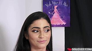 Horny stepbro enjoys fucking jasmine vegas pussy with big cock