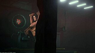 Is Lara Croft Ready for the Orgasm Machine's Bondage?