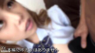 Friendly fluffy gal in car blowjob and take-home sex video leak