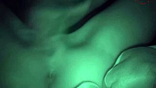 Watch this night vision sex with young amateurs?