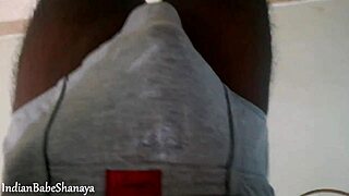 South Indian big ass mature milf bhabhi banging hard in blue dress