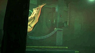 Is Lara Croft Ready for the Orgasm Machine's Bondage?