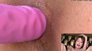 uncensored japanese girl gets her asshole stuffed with vibrator for anal orgasm part 3