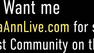 Creamy Cougar Julia Ann Cums Hard Drilling Wet Pussy With Dildo