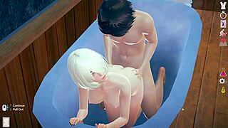 Hentai girl gets fucked by big cock in missionary