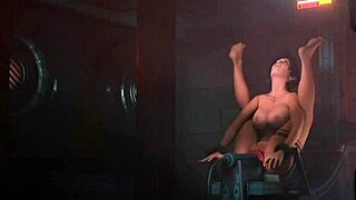 Is Lara Croft Ready for the Orgasm Machine's Bondage?