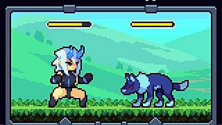 onigotchi takes a hard pounding in ryona fantasy scene