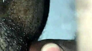 tight pussy gets stretched by a massive rod in a raw, wet encounter.