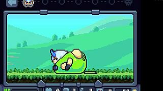 onigotchi takes a hard pounding in ryona fantasy scene