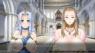 Can the busty princess resist hypnosis?